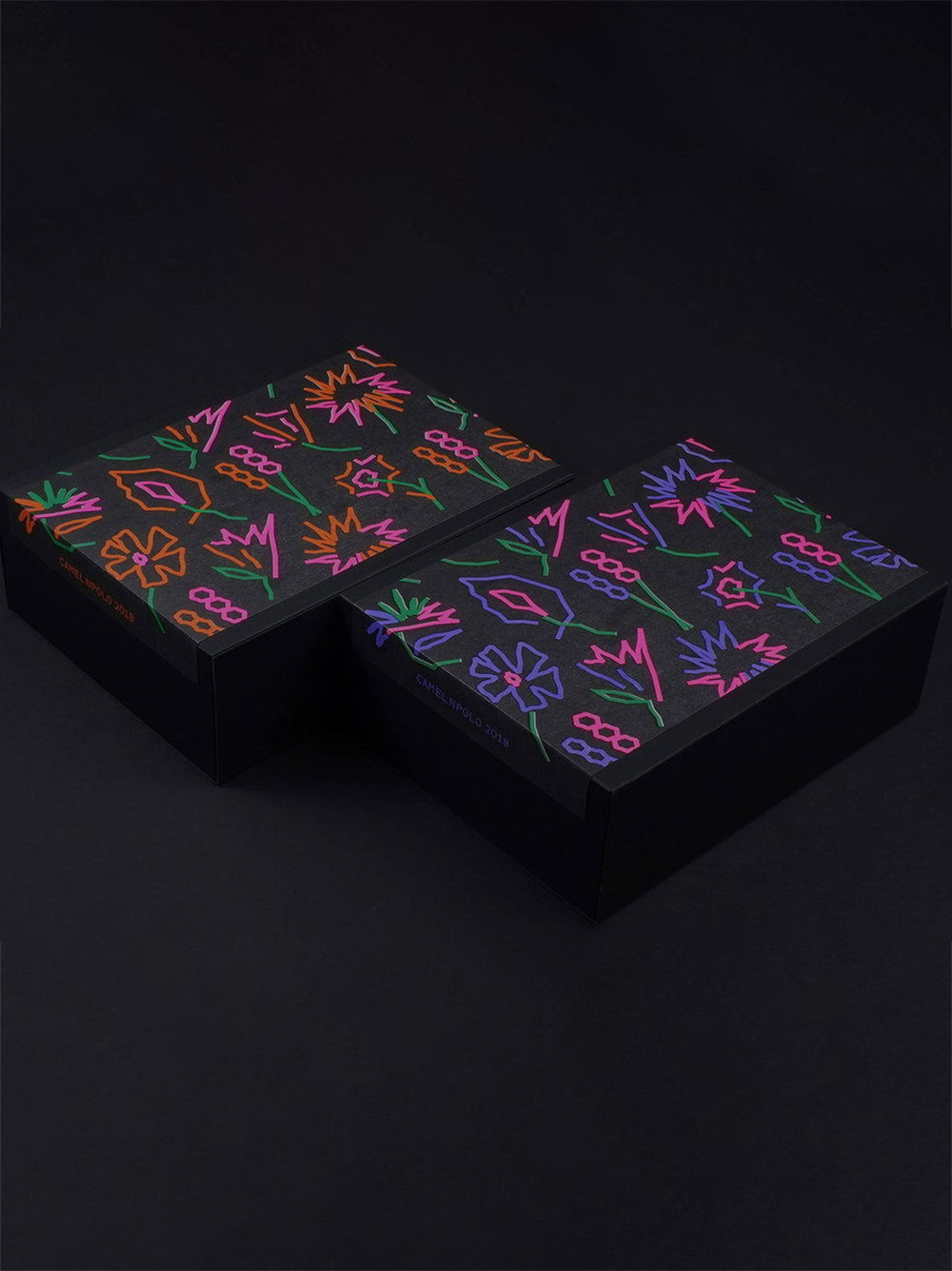 Bright Fluorescent Packaging Boxes