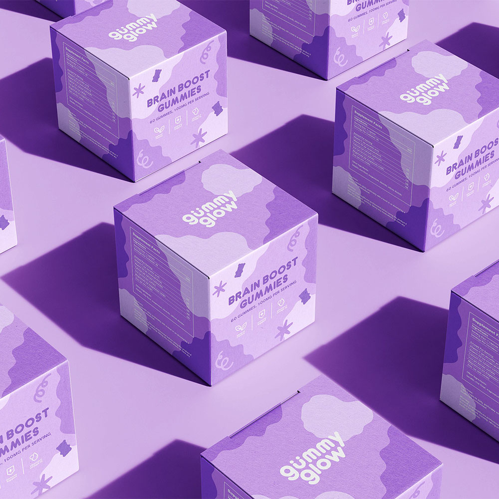 Bright Fluorescent Packaging Boxes