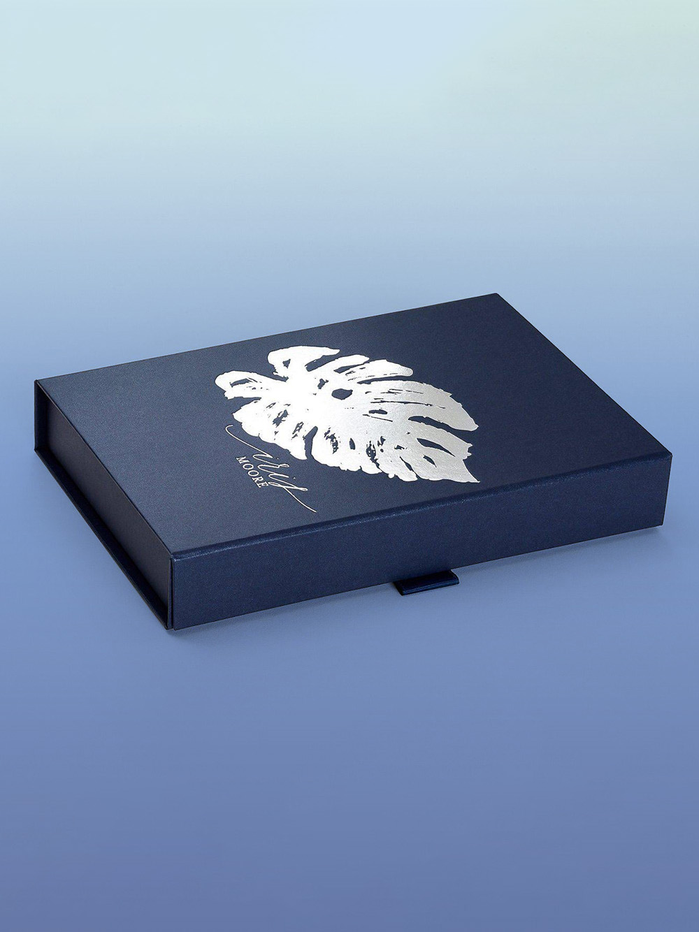 Silver Foil Boxes Carry Logo and Pattern Work Differently Than Painted or Printed Board