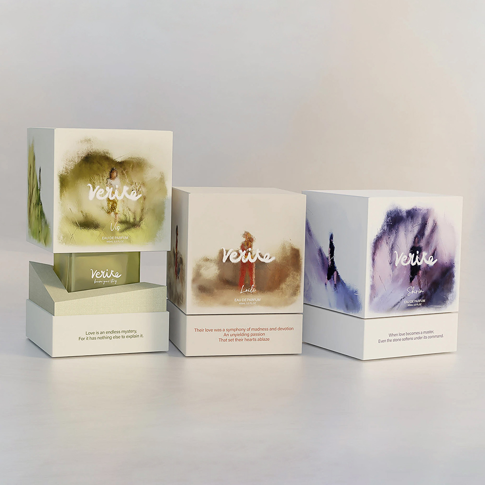 Premium perfume boxes with protective inserts and design