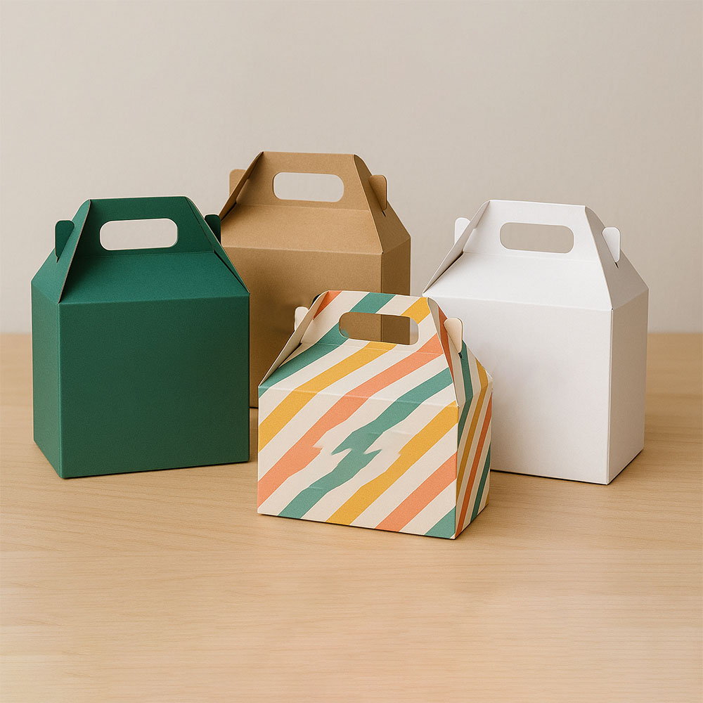 Kraft Gable boxes