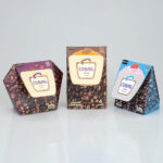 Personalised coffee packaging boxes for retail and ecommerce featuring custom sizes, logo printing and secure product protection