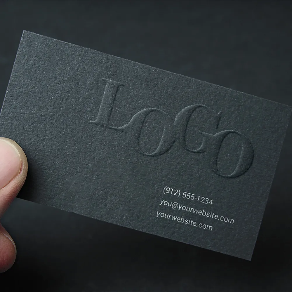 Embossed Logos and Debossed Textures That Make a Brand Recognizable by Touch