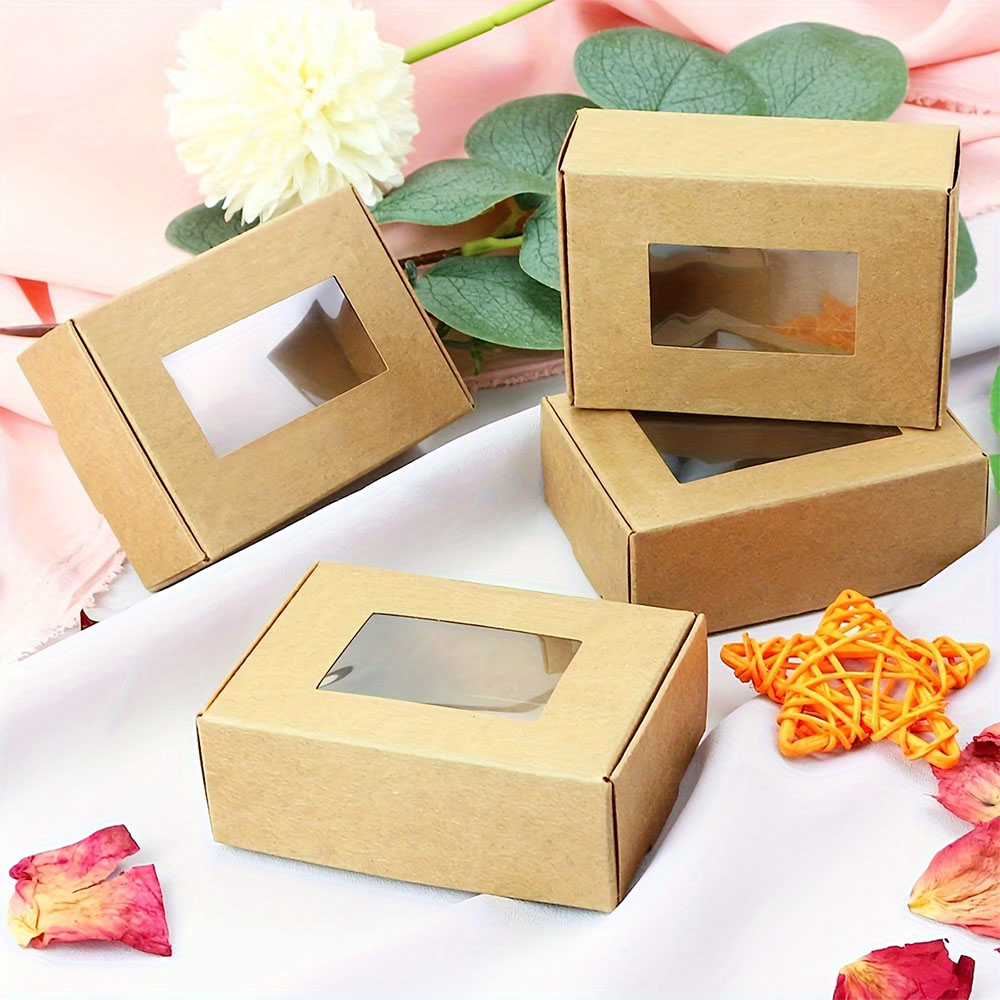 Small Kraft Boxes Built Around the Product Going Inside, Not a Standard Size Applied to Everything