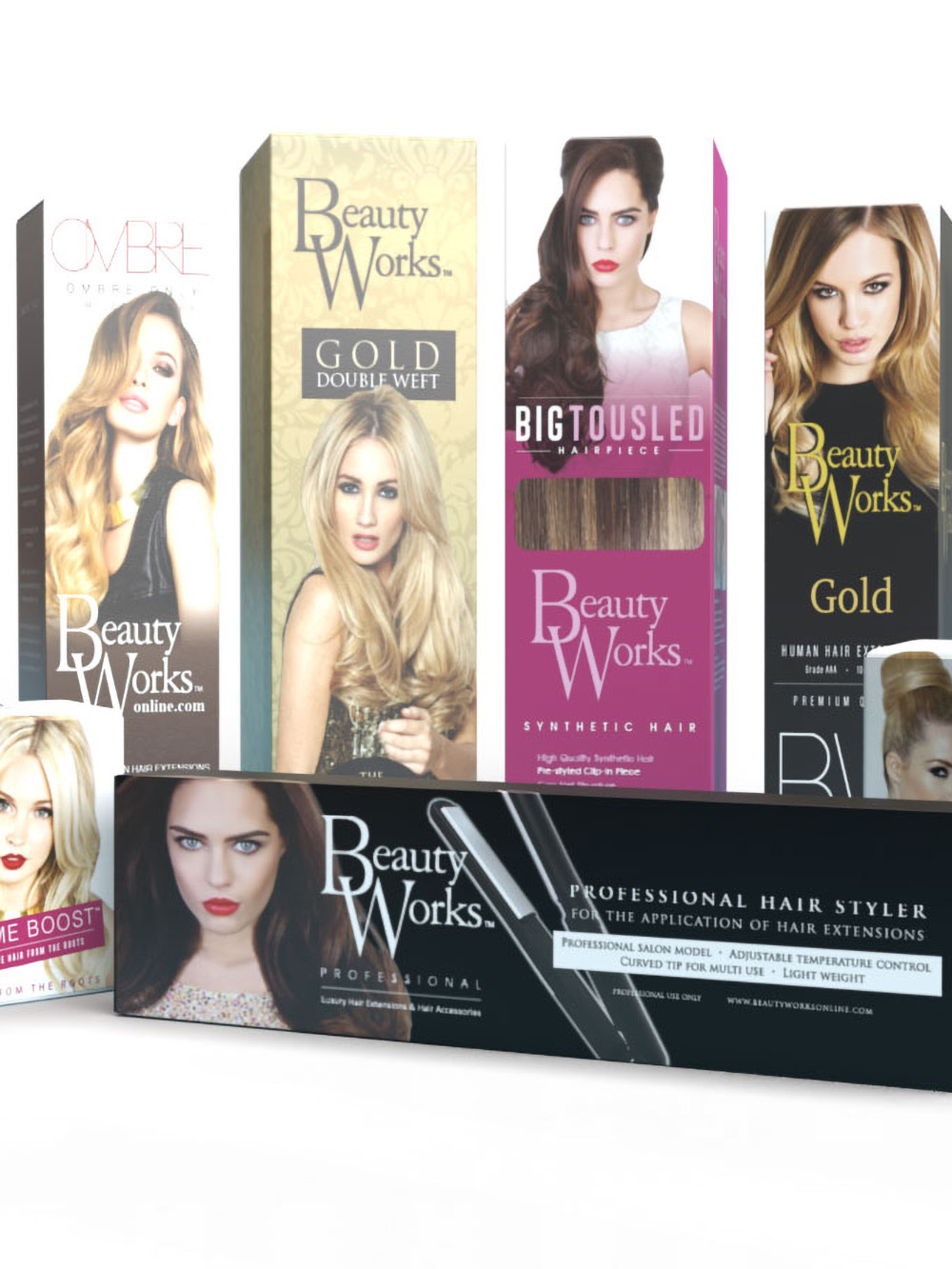 Custom Hair Extension Boxes