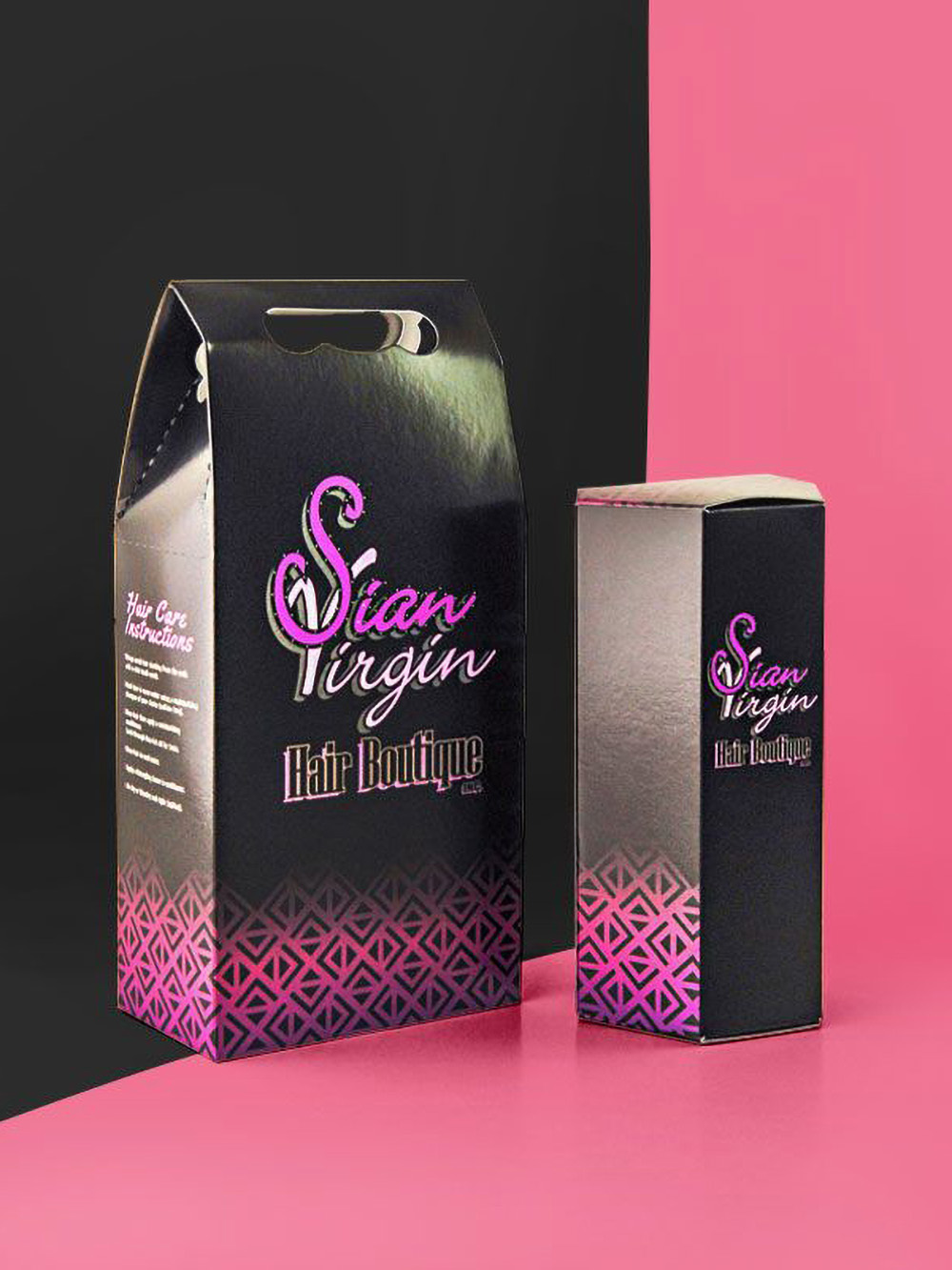 Custom Hair Extension Boxes