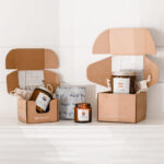 Eco friendly recyclable candle subscription boxes wholesale for recurring ecommerce deliveries