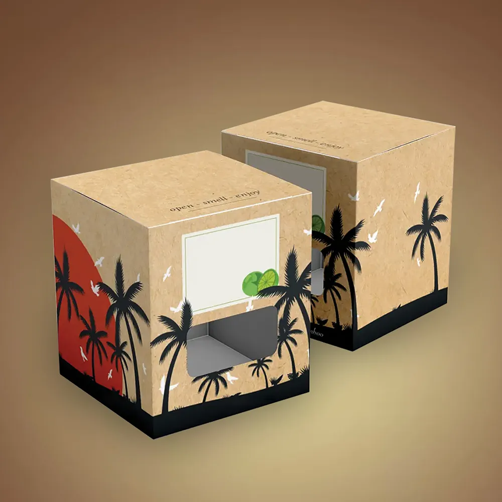 Candle Box with Window