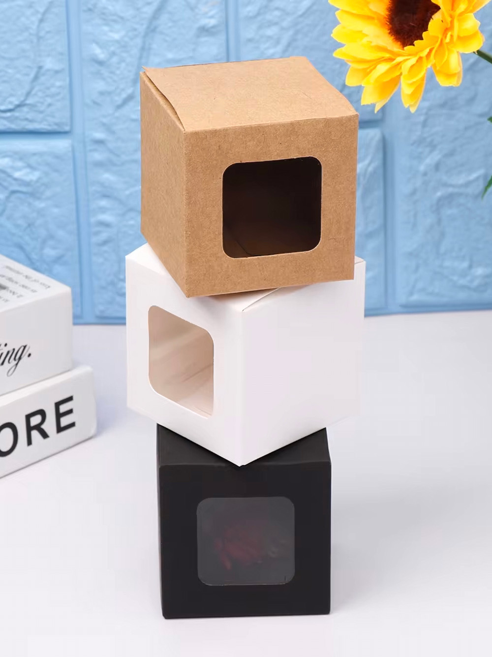 Candle Boxes with window
