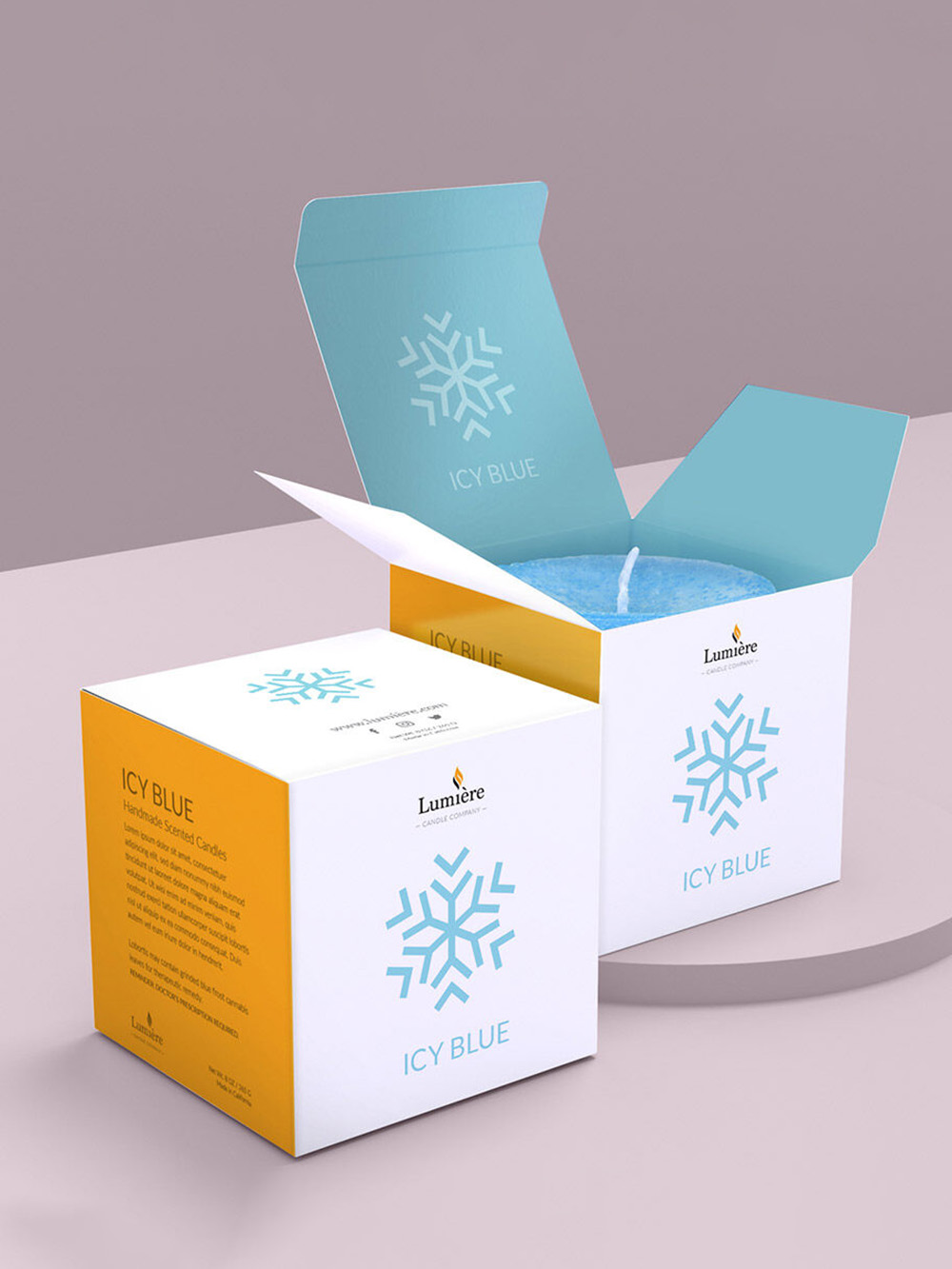 Cardboard Candle Boxes