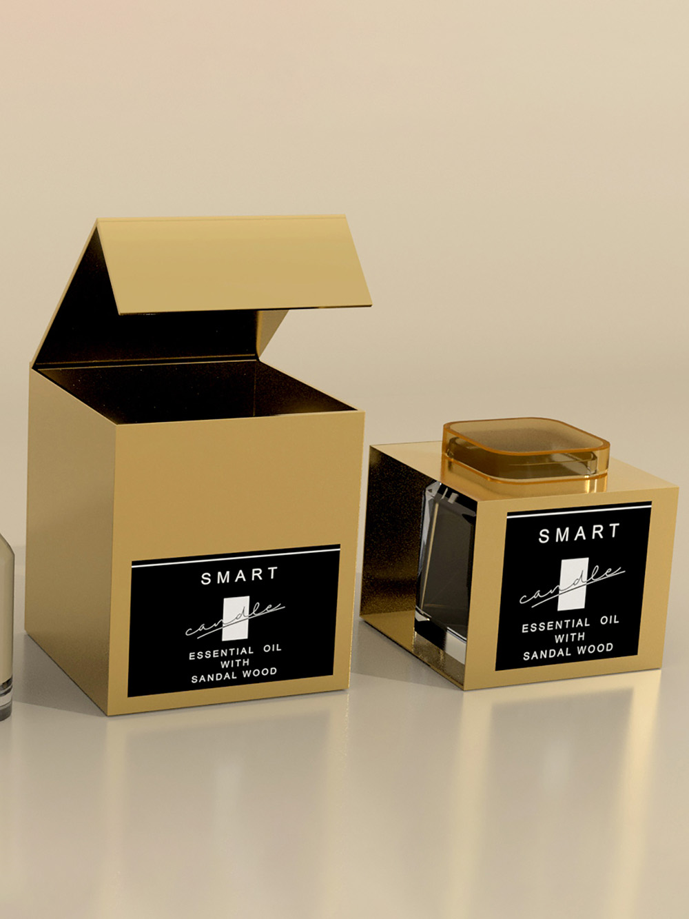 Rigid Candle Boxes