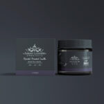 Personalised candle cardboard boxes for glass jar candles with secure fit and premium finish