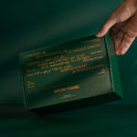 Luxury candle mailer boxes with custom interior printing for premium unboxing experience