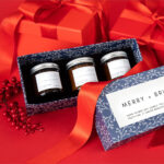 two piece candle box