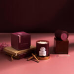 two piece candle box