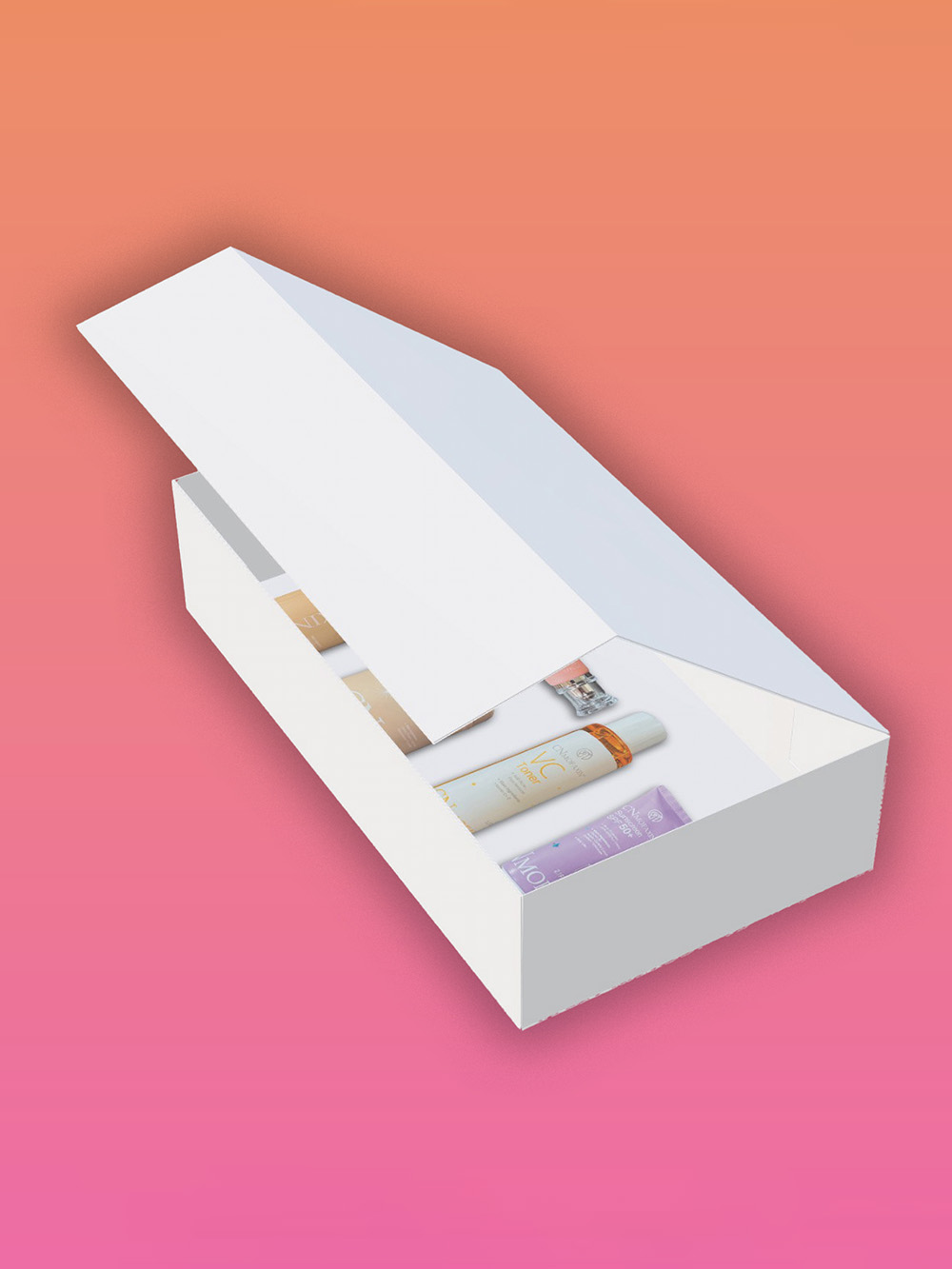 White Rigid Box