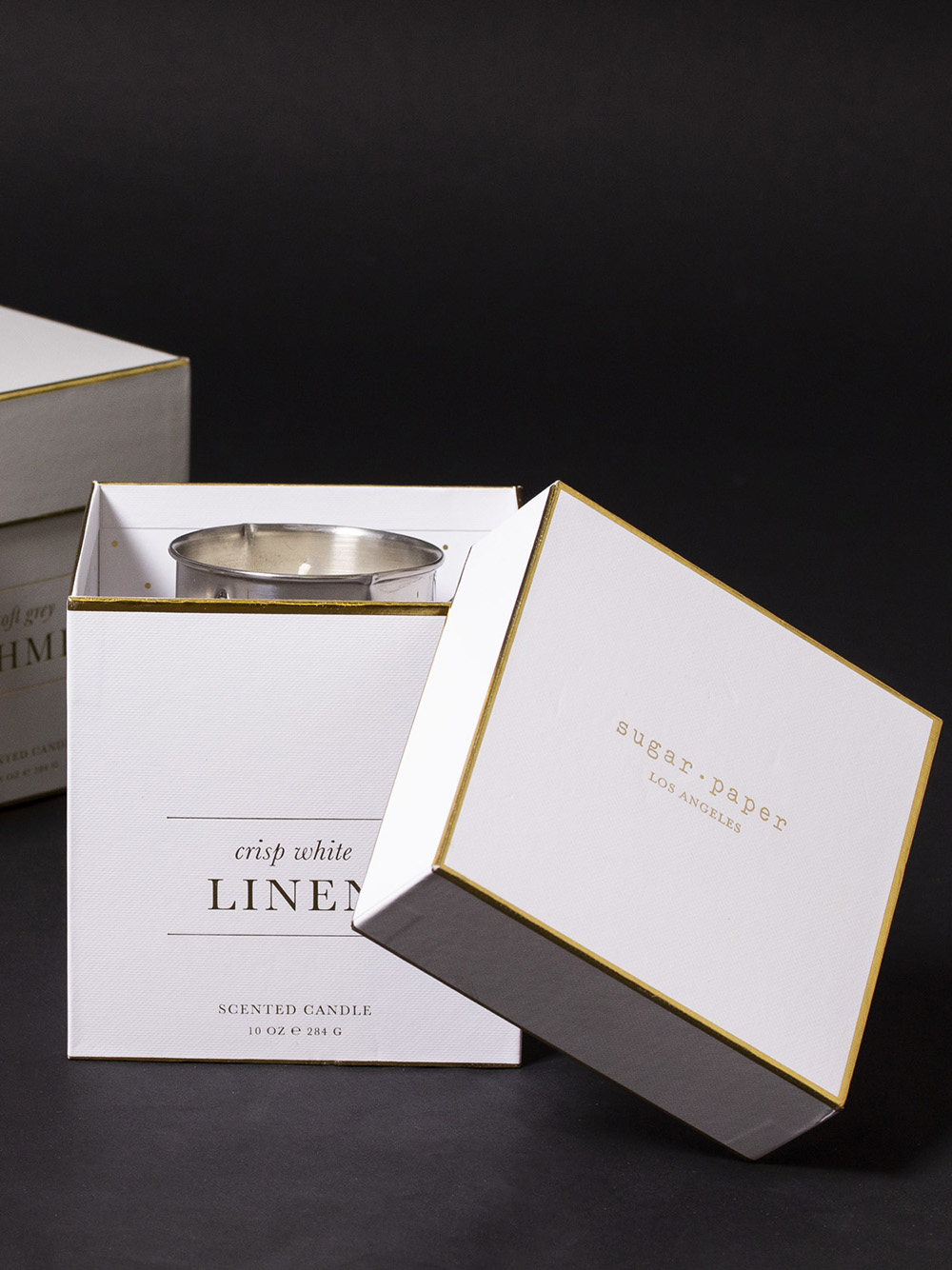 two piece candle box