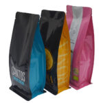 Side Seal Coffee Bag Quad Seal Pouch Packaging Supplier