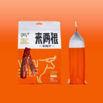 Custom Beef Jerky Packaging Bags Flat Bottom Pouch Wholesale