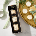 premium candle duo trio box with elegant finish