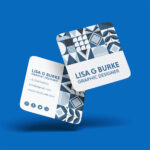 round postcard printing