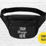 Fanny Packs Printing with branded finishes