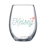 Glassware Printing with custom logo & promotion