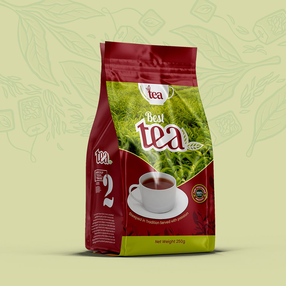 Tea Pouches Built Around What Is Actually Going Inside Them