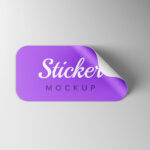 Rectangle Stickers Printing with premium finishes & branding