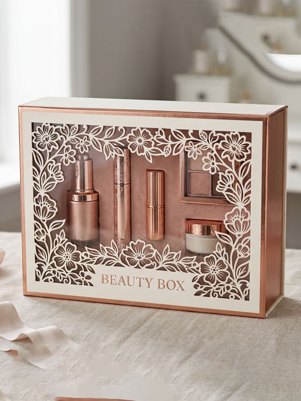 Premium printed beauty packaging boxes
