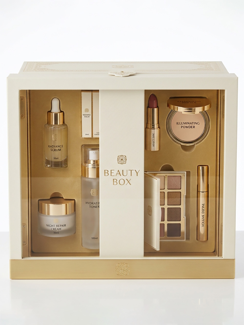 Premium printed beauty packaging boxes