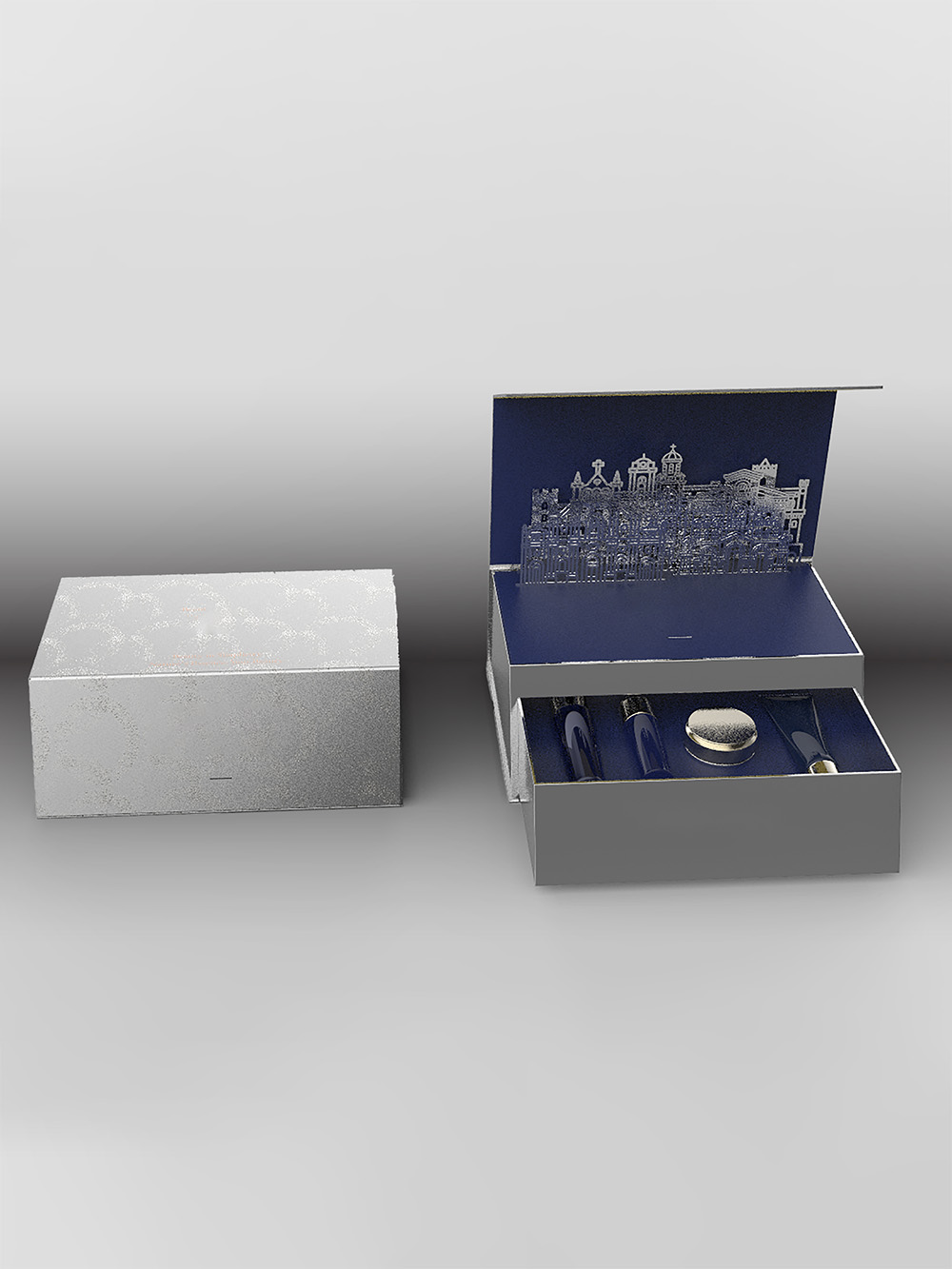 Luxury cosmetic rigid boxes