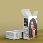 Premium custom hair color packaging boxes