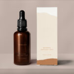 Custom hair serum packaging box