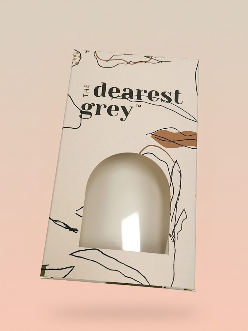 Premium window cosmetic packaging boxes