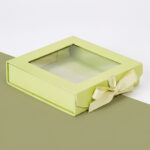 Premium window cosmetic packaging boxes