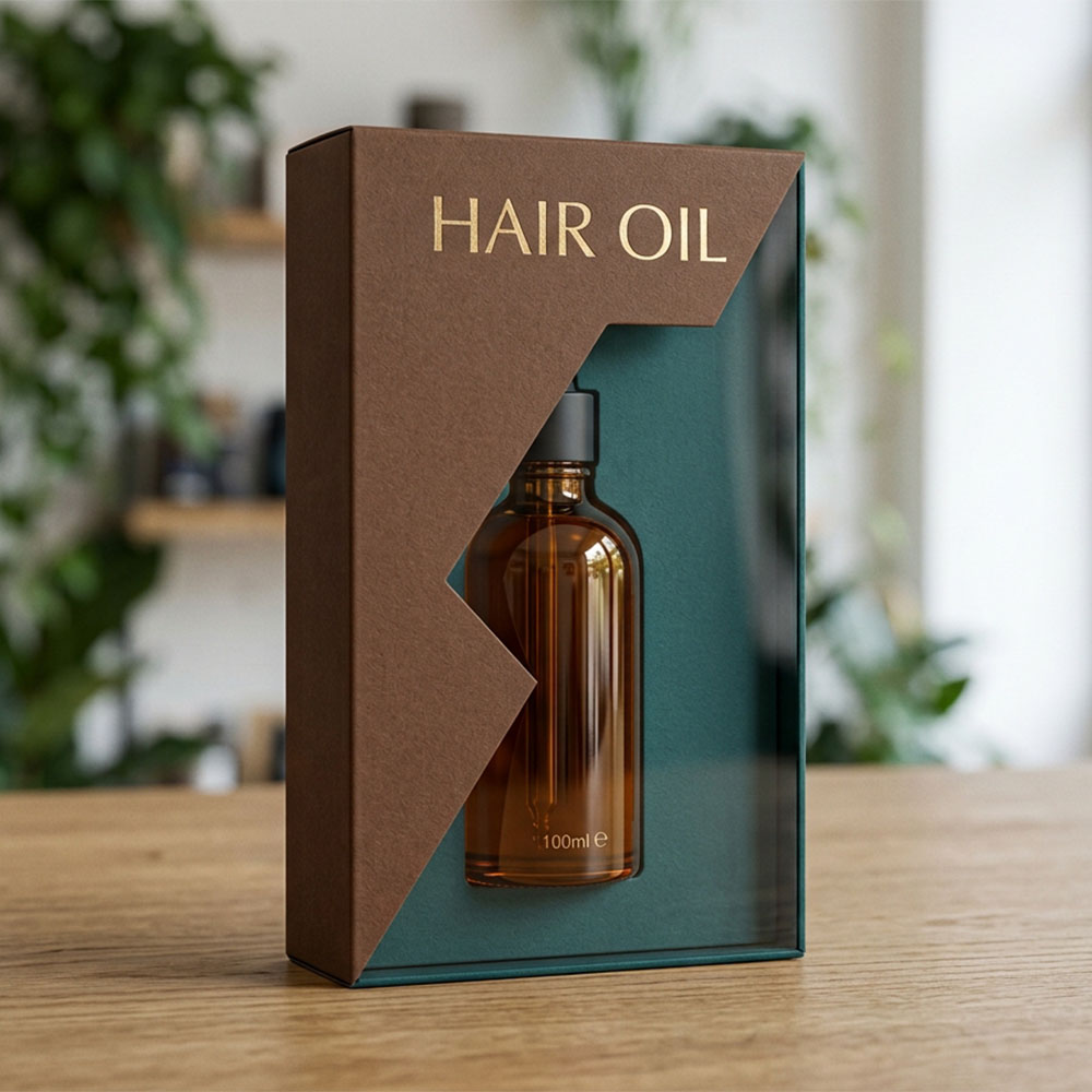 Protecting Hair Oil Products with Durable and Leak-Resistant Boxes