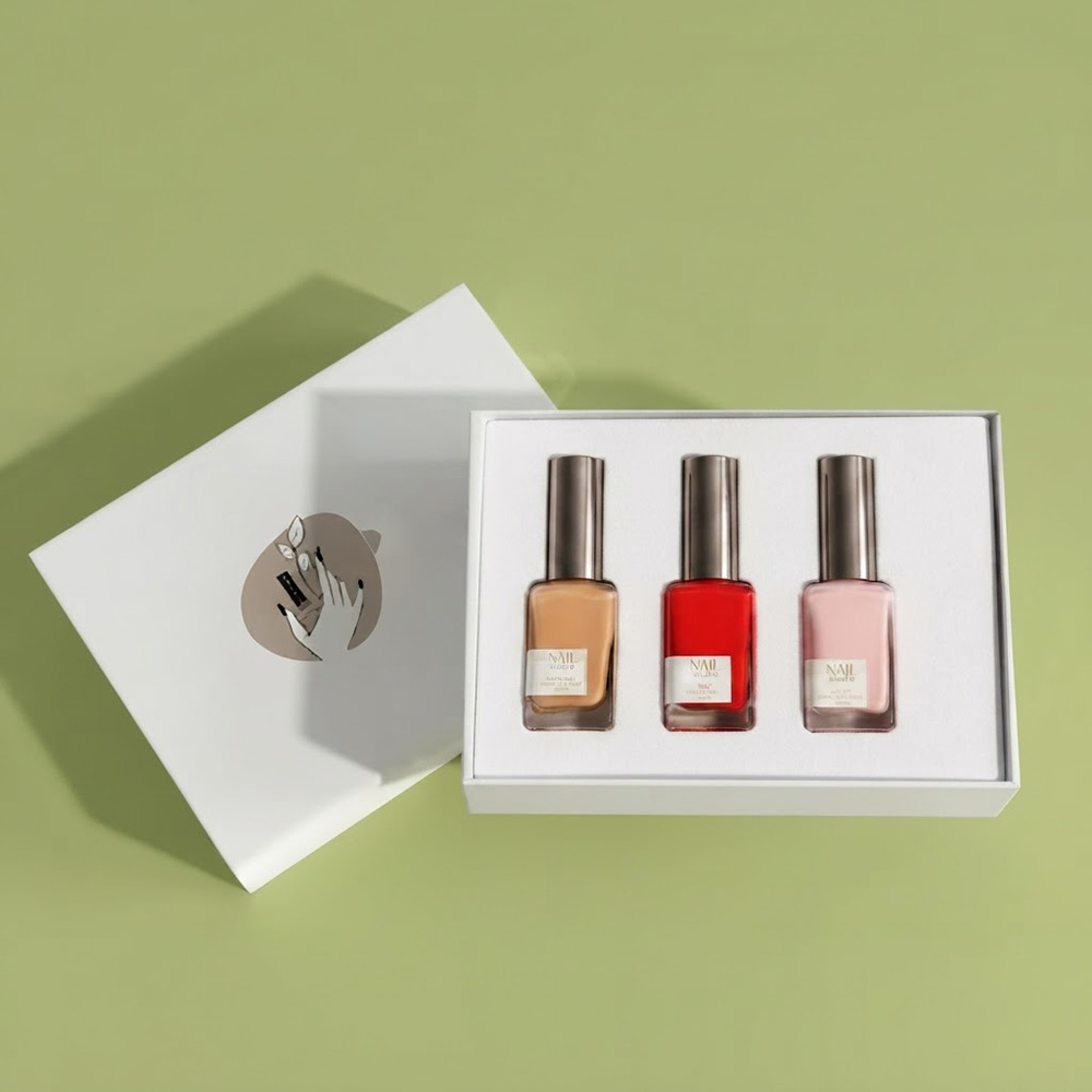Stylish Nail Art Kit Boxes for Modern Cosmetic Brands