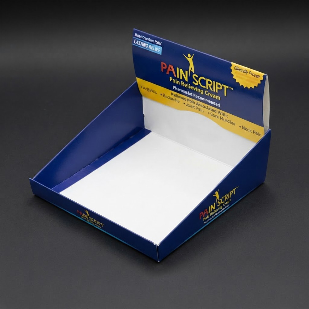 Pharmaceutical display boxes