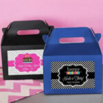 Black & Blue Gable Boxes