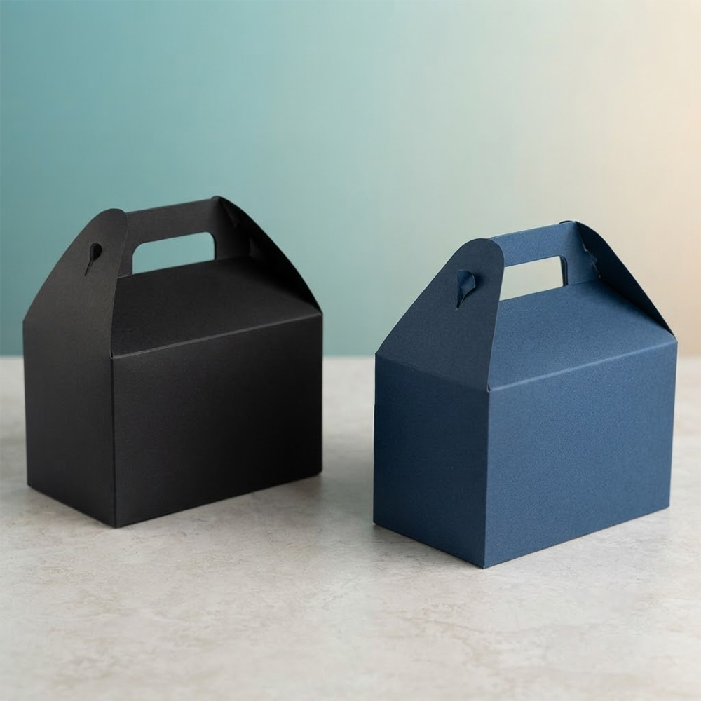 Black & Blue Gable Boxes