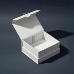 Custom White Rigid Gift Box with Lid