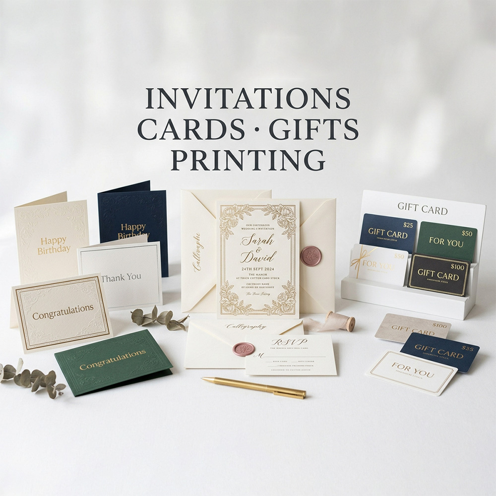 Invitations, Cards & Gifts