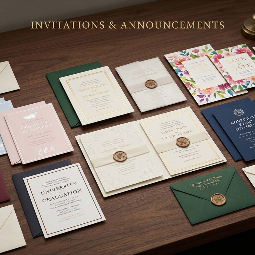 Invitations & Announcements
