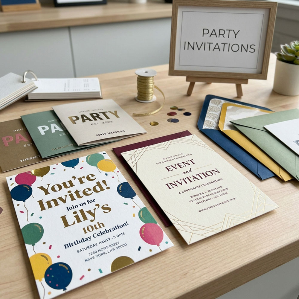 Party Invitations printing