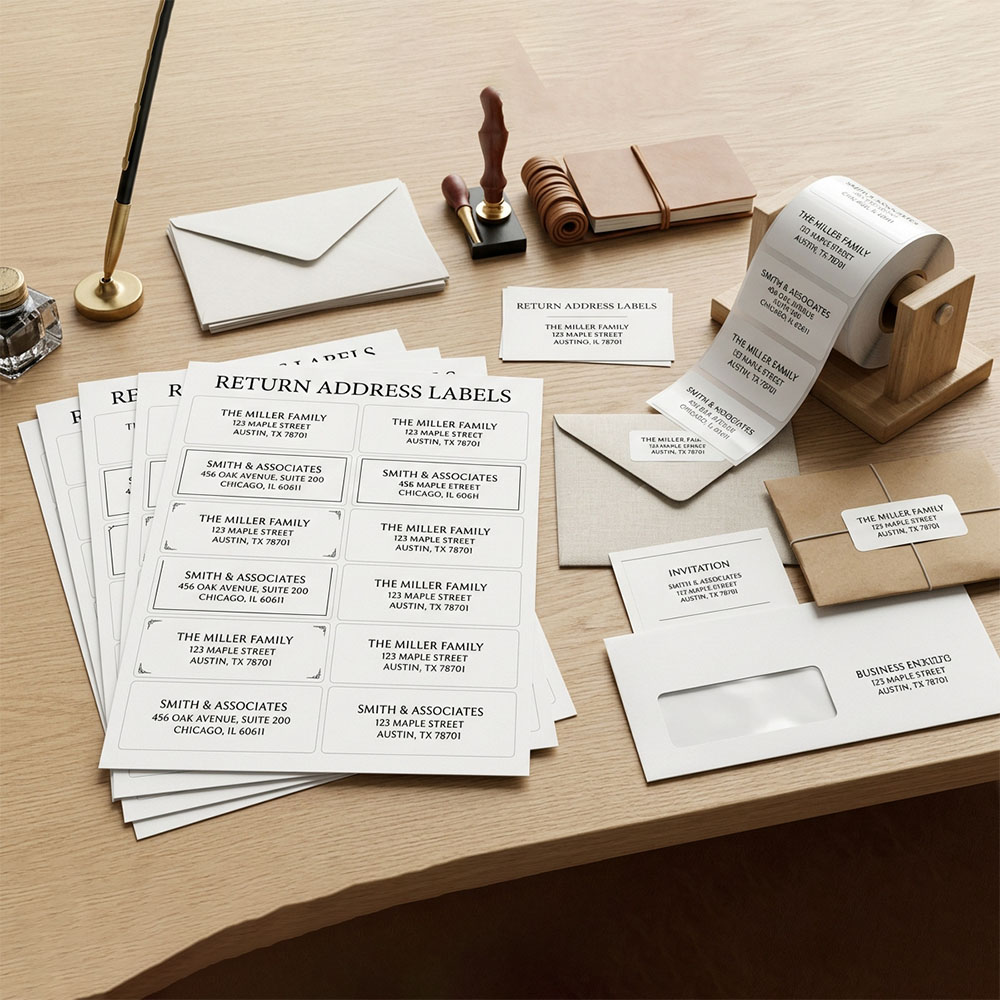 Return Address Labels