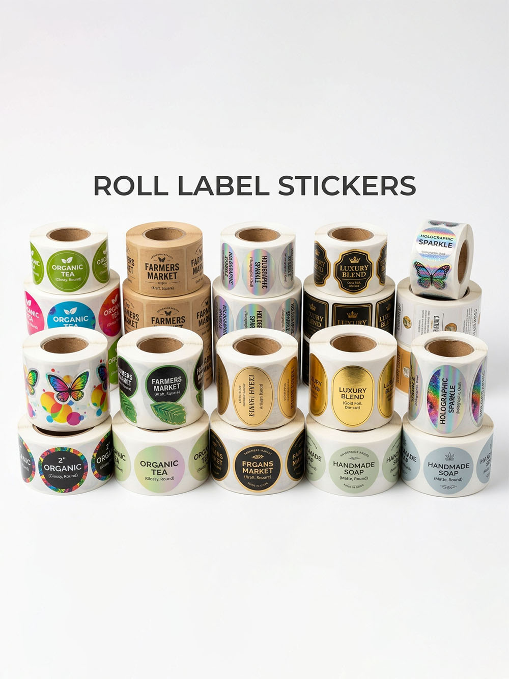 Roll Label Stickers