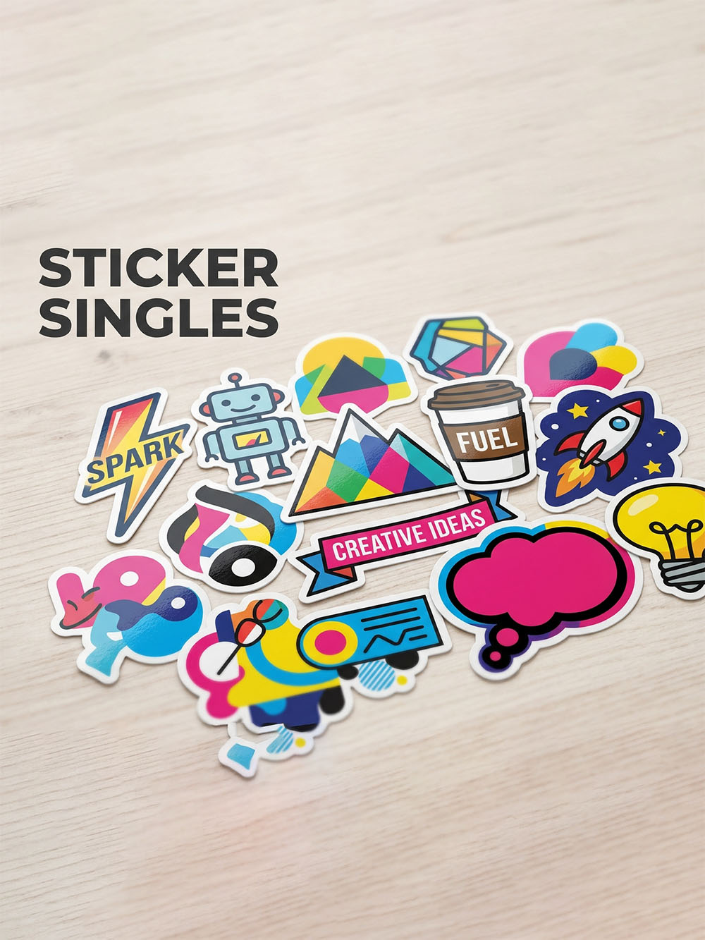 Sticker Singles Printing