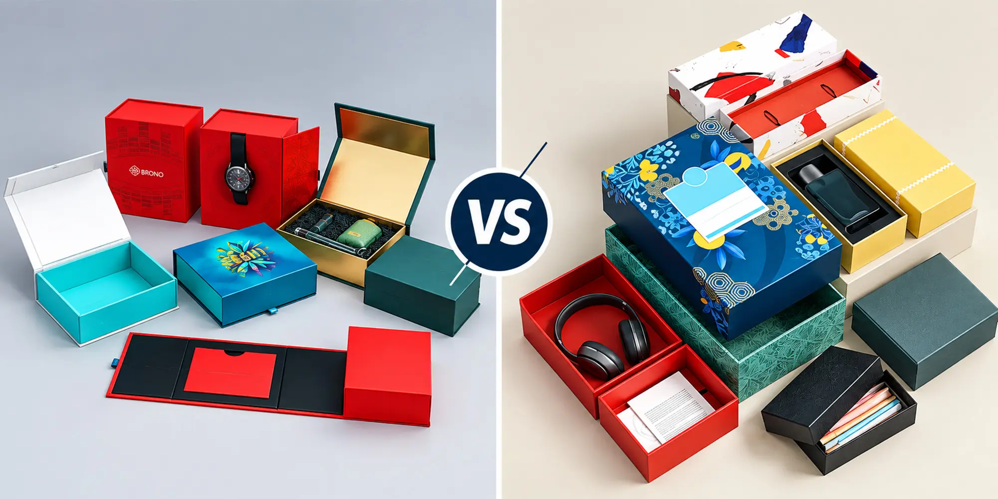 Magnetic Closure vs Two-Piece Rigid Boxes