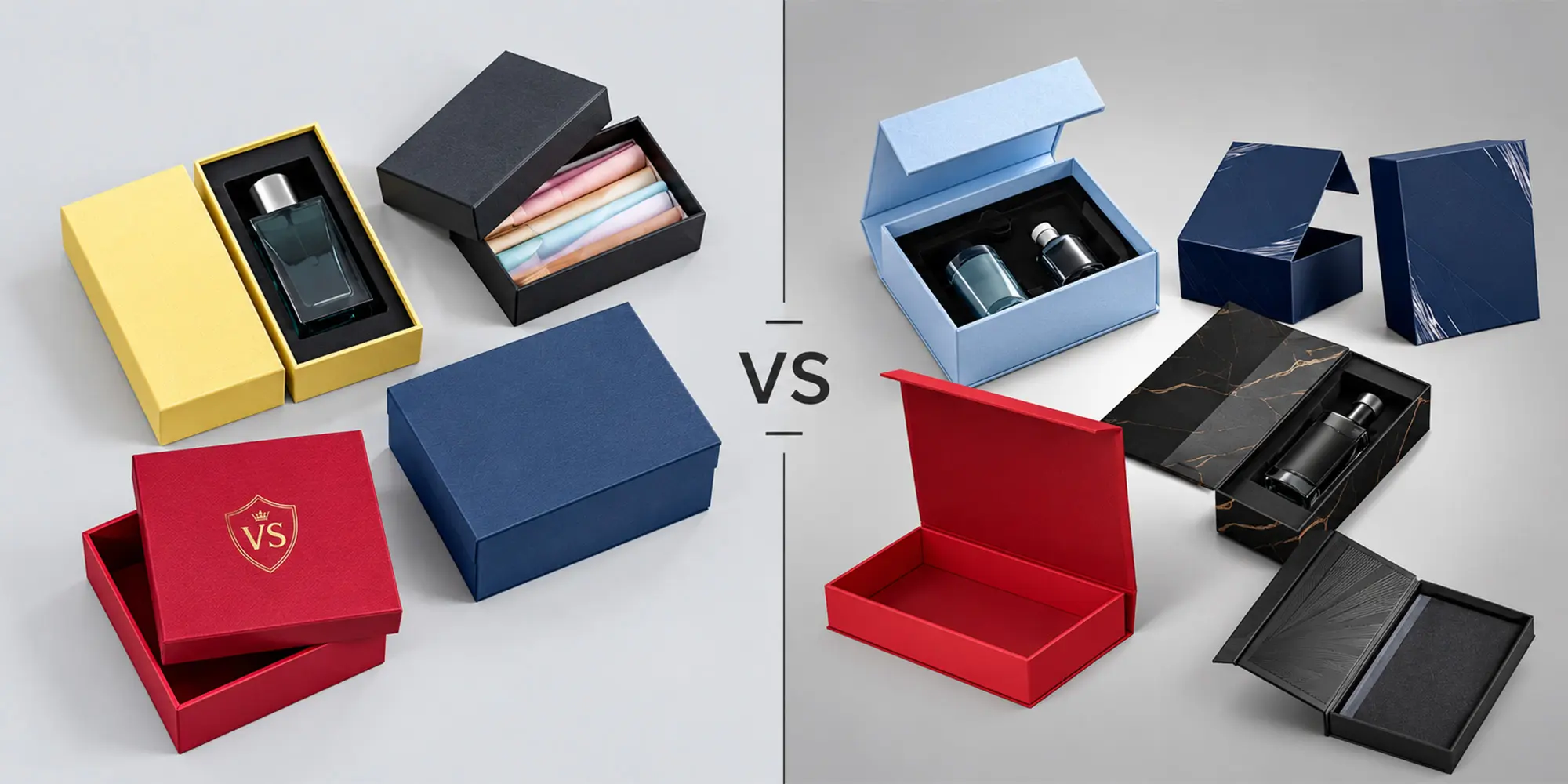 Magnetic Closure vs Two-Piece Rigid Boxes